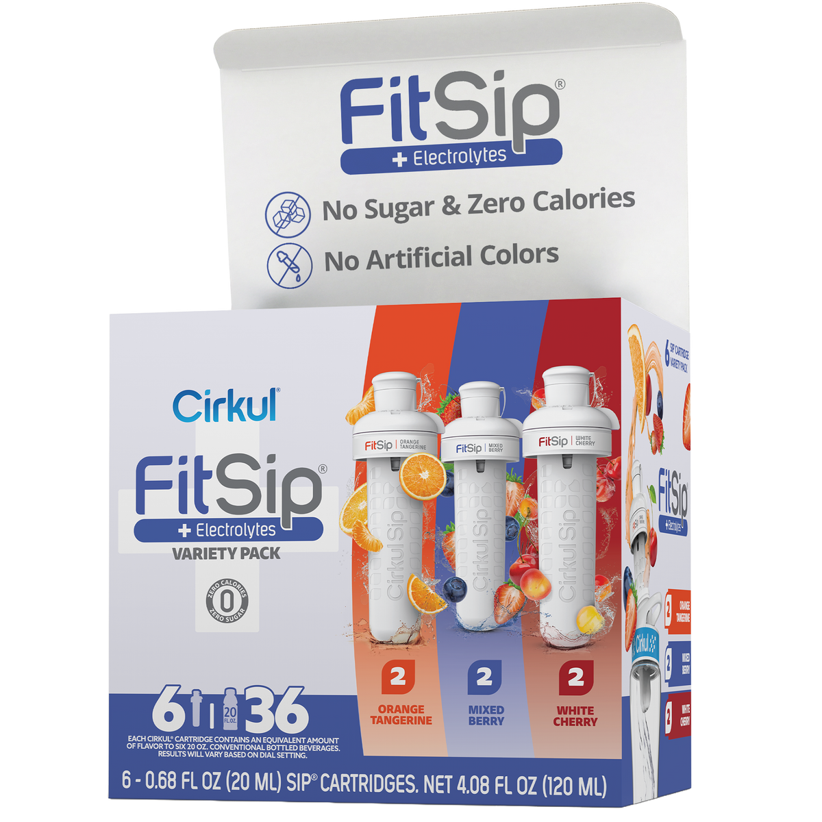 FitSip® 6-Pack Variety Pack - Lite Sip Pack