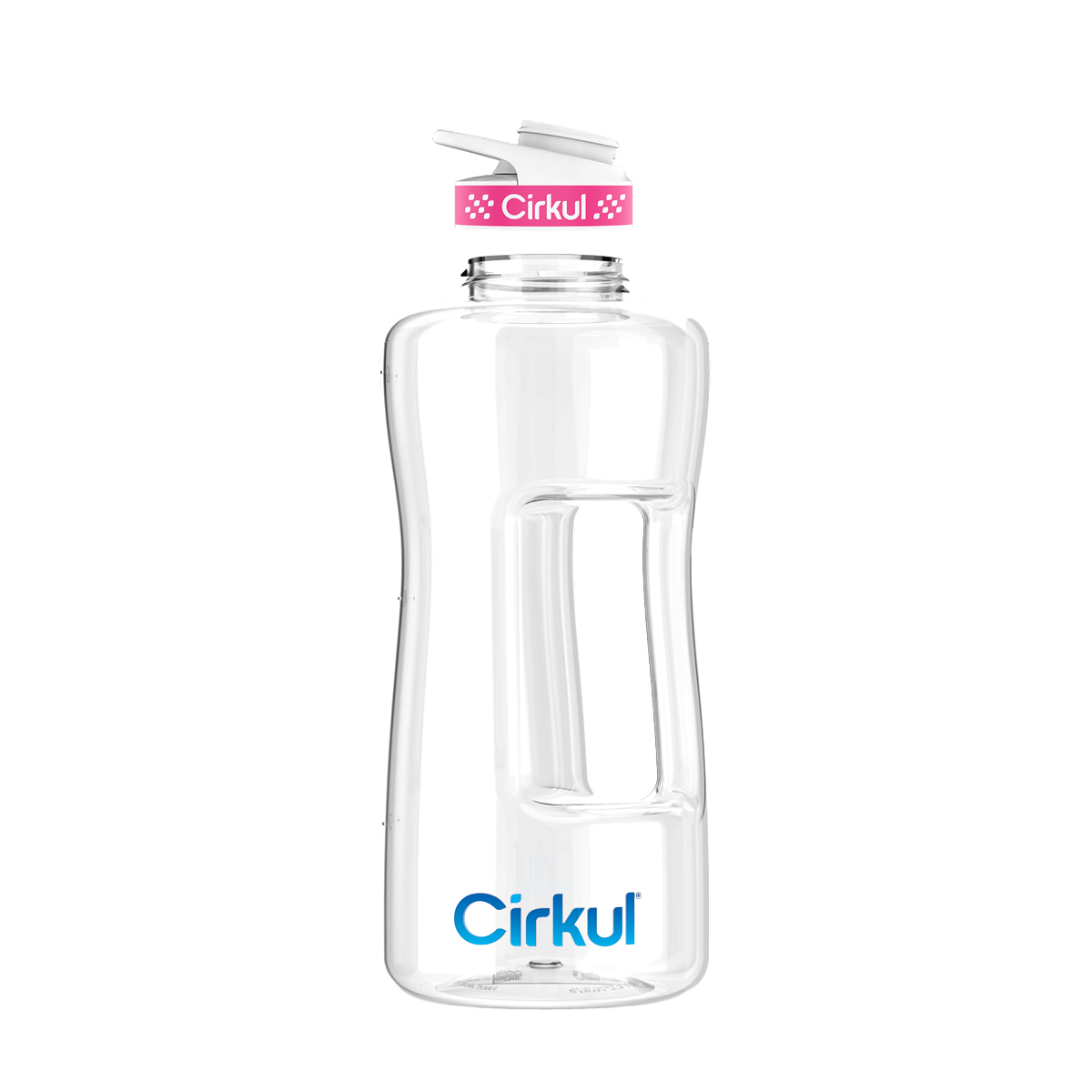62oz. Plastic Bottle & Comfort Grip Lid
