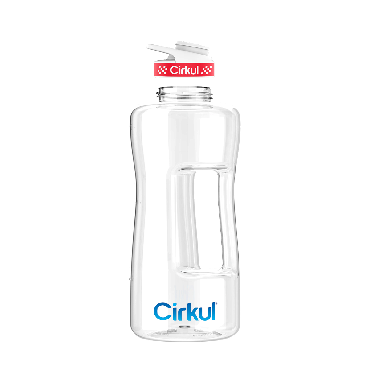 62oz. Plastic Bottle & Comfort Grip Lid